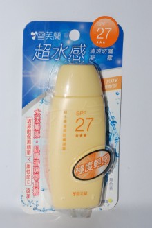 雪芙蘭清透防曬乳液80G/SPF27/12P