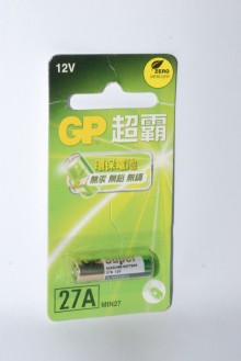 GP27A超霸搖控電池                                                                                                       