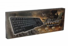 +PANZER武裝火力鍵盤USB/KB-039