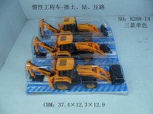 罩裝慣性工程車48P-3款混裝-                                                                                              