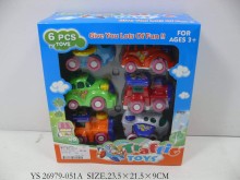 慣性卡通車(6PCS)051A/60P