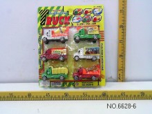 回力工程車(6PCS)6628-6/144P