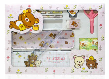 拉拉熊 大紙盒文具組-蜂蜜黃/粉RK07165/07167