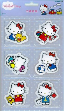 Hello Kitty 超立體磁鐵14