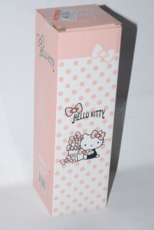 特價 Hello Kitty晶透耐熱玻璃水瓶-粉