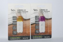 USB2.0讀卡機(黃/橘/紫)PC379