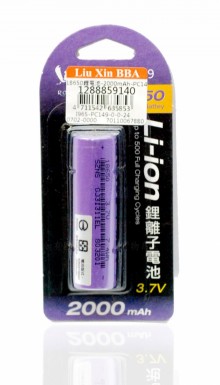 18650鋰電池-2000mAh-PC149