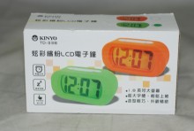 炫彩LED電子鐘(綠/橘)TD-338