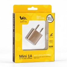 +1A USB充電器(金/玫瑰金/灰/白)