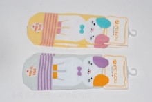 貝柔貓咪造型止滑童襪HP5050