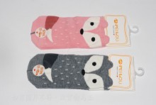 貝柔狐貍造型止滑童襪HP5051