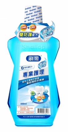 刷樂專業護理漱口水(酷涼)500ML