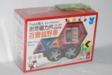 FOOD百變越野車-創意磁力片