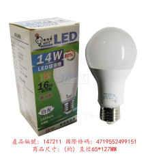 電精靈LED 球泡燈 14W/白光