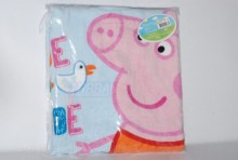 粉紅小豬連帽浴巾60×120cm