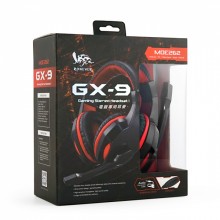 GX-9專業電競耳機麥克風(紅)
