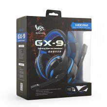 GX-9專業電競耳機麥克風(藍)MOE262-1
