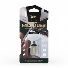 OTG USB to Micro USB金屬轉接頭