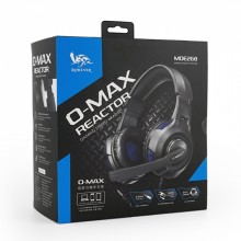 O-MAX電競耳機麥克風(藍)MOE268