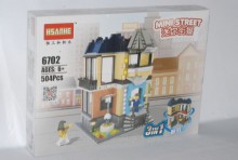 迷你街景積木504PCS