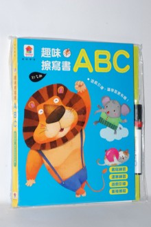 +趣味學習／趣味擦寫書：ABC