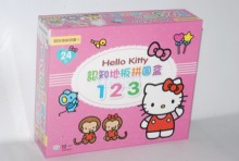Hello Kitty 123認知地板拼圖盒