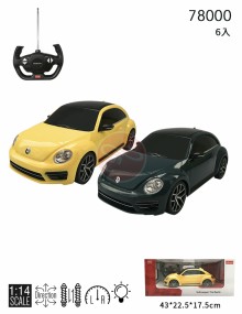 ＊ 1:14 Volkswagen Beetle/6P