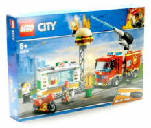 LEGO City-漢堡餐廳火災救援	＃樂高60214