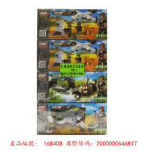 8入34獵虎行動積木