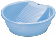 寬口洗衣盆(藍色/3.7L)