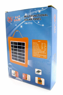 特價 YAWANG雅旺太陽能USB風扇電筒60P