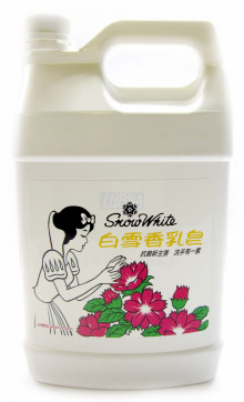 白雪香乳皂1加侖4P