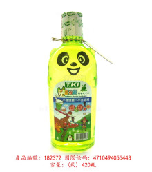 白人蘋果兒童鐵齒漱口水420ML