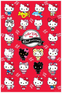 Hello Kitty【45周年系列】經典時尚拼圖1000片