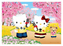 Hello Kitty櫻花高校拼圖108片