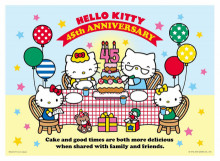 Hello Kitty【45周年系列】家庭時光(B)拼圖520片