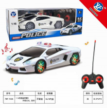 降-1:16四通遙控警車 車輪燈光.音樂789-102A/36PE15