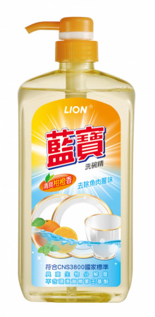 藍寶柑橘香洗碗精 壓頭-1000ml/12PE3