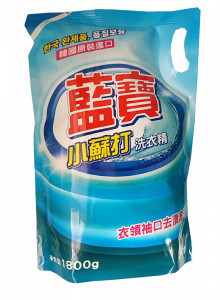 藍寶小蘇打洗衣精-補充包-1800g/8PE3