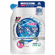 奈米樂超濃縮洗衣精補充包冷水抗菌-450g/16P
