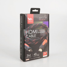 HDMI 2.1編織影音傳輸線-3米