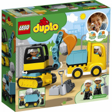 10931 LEGO 卡車&挖土機10931