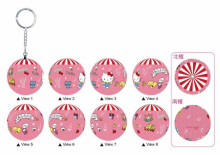 Hello Kitty【好友系列】來個抱抱立體球型拼圖鑰匙圈24片
