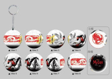 Mulan花木蘭(1)立體球型拼圖鑰匙圈24片