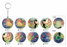Mulan花木蘭(2)立體球型拼圖鑰匙圈24片