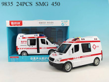 盒慣性聲光救護車9835/24P