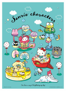 Sanrio characters奇幻樂園拼圖520片