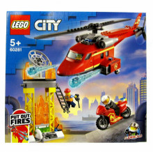 60281 消防救援直升機 LEGO