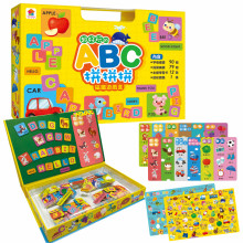 超好玩的ABC拼拼拼  磁鐵遊戲盒
