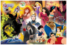 Disney Princess公主與反派(1)拼圖1000片